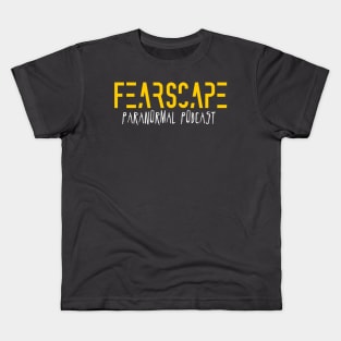 FearScape Name w/white Kids T-Shirt